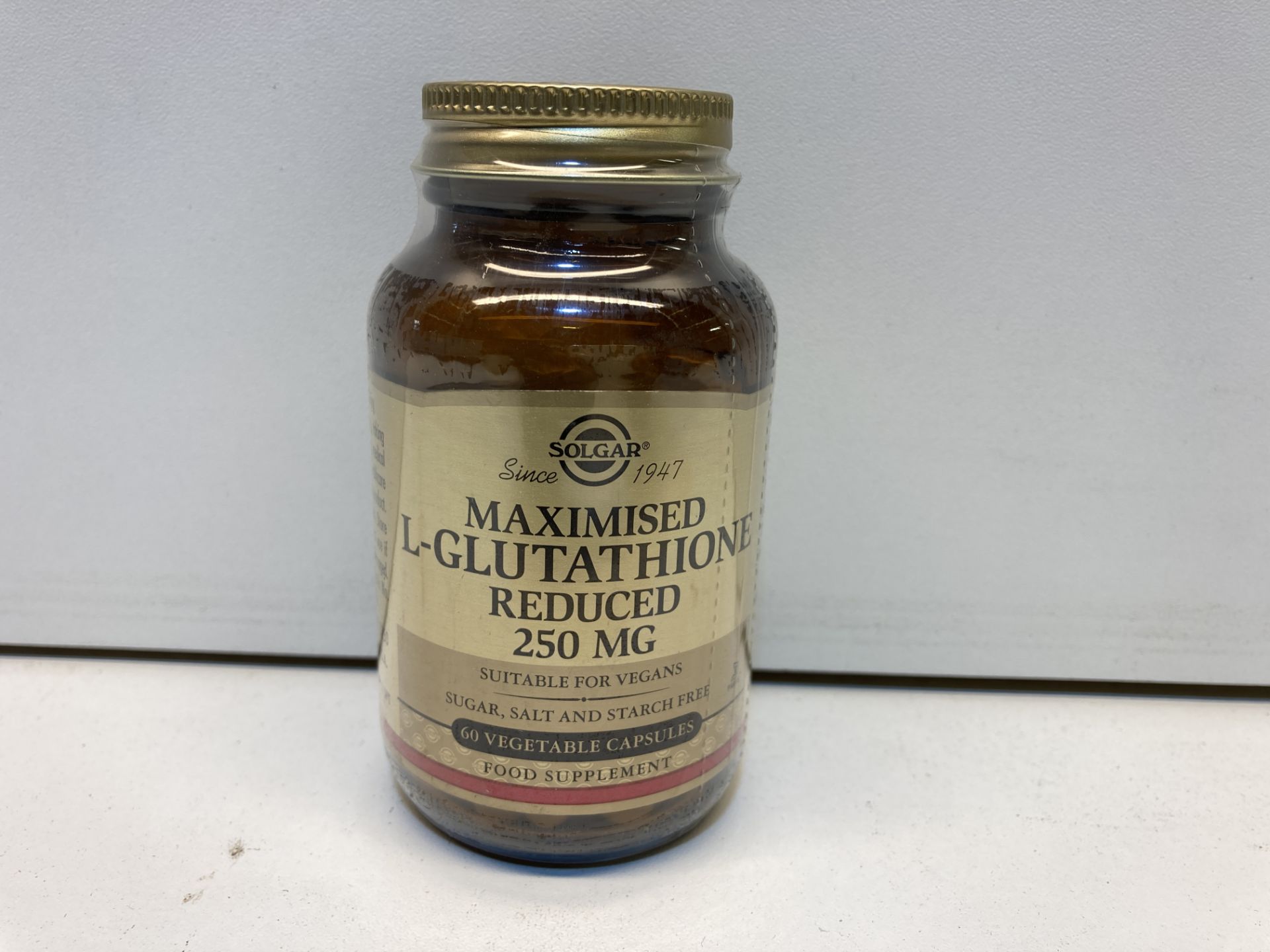 15 x Bottles of Maximised L-Glutathione Reduced 250mg Vegetable Capsules | RRP £480 - Image 2 of 4