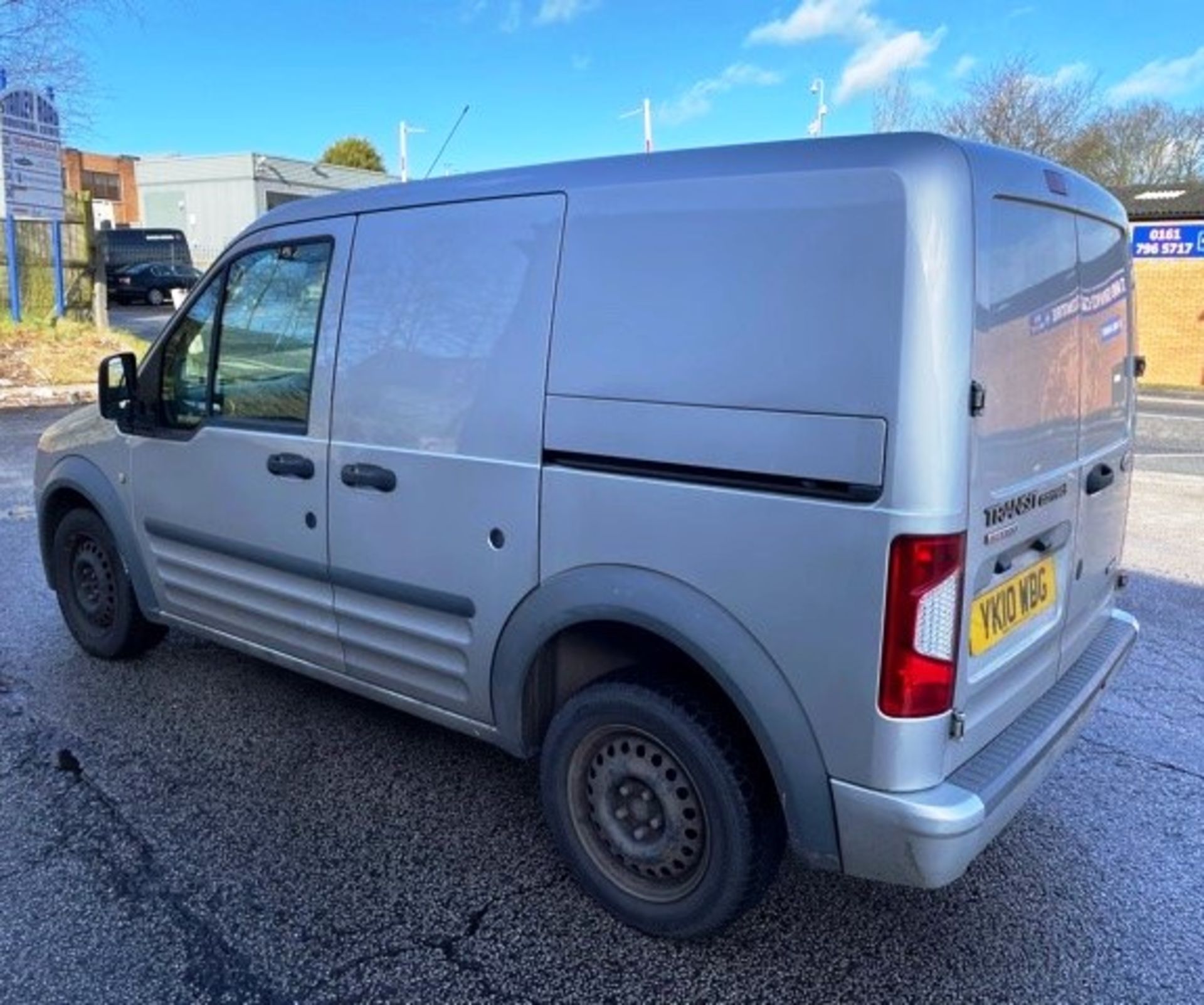 Silver Ford Transit Connect 90 T200 Trend | Reg: YK10 WDG | Miles: 147,822 - Image 4 of 15