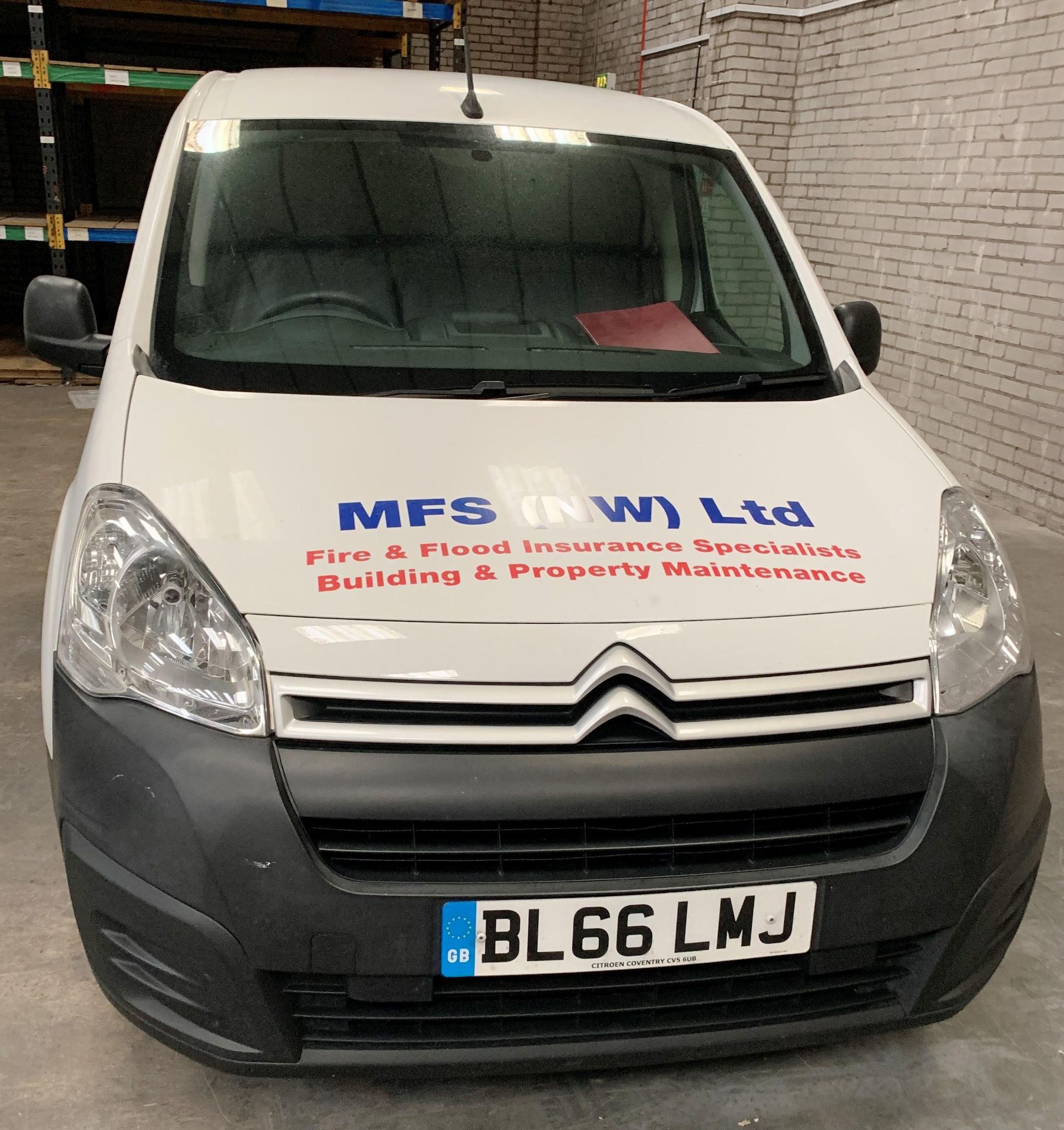 White Citroen Berlingo 625 Enterprise Blue Panel Van | 16 Plate | 69,406 miles - Image 3 of 8