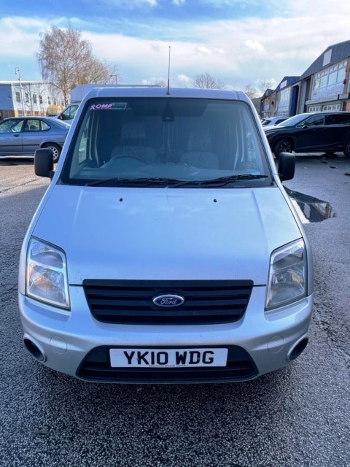 Silver Ford Transit Connect 90 T200 Trend | Reg: YK10 WDG | Miles: 147,822 - Image 2 of 15