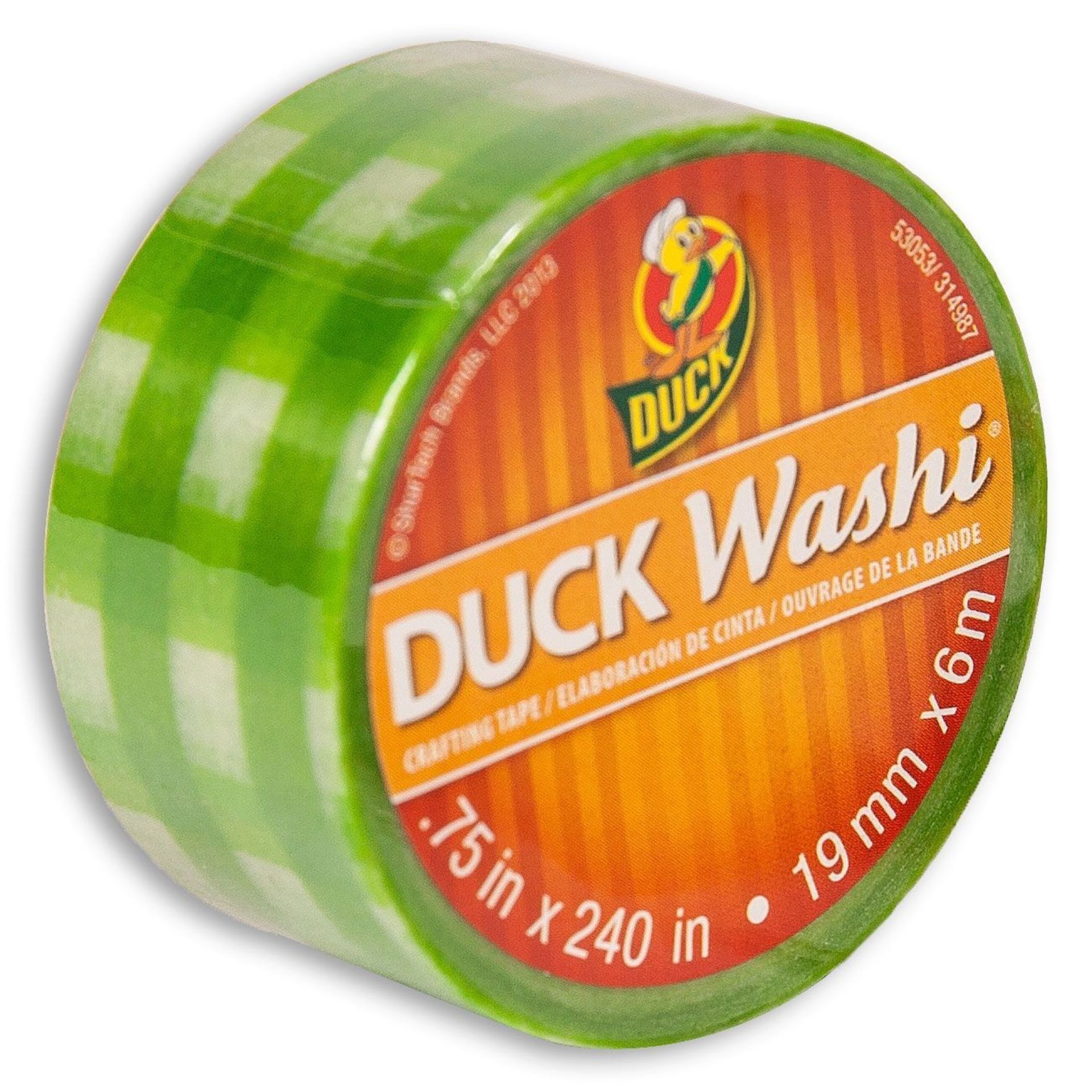 5000 x Brand New Duck Washi Green Crafting Tape | Small Size