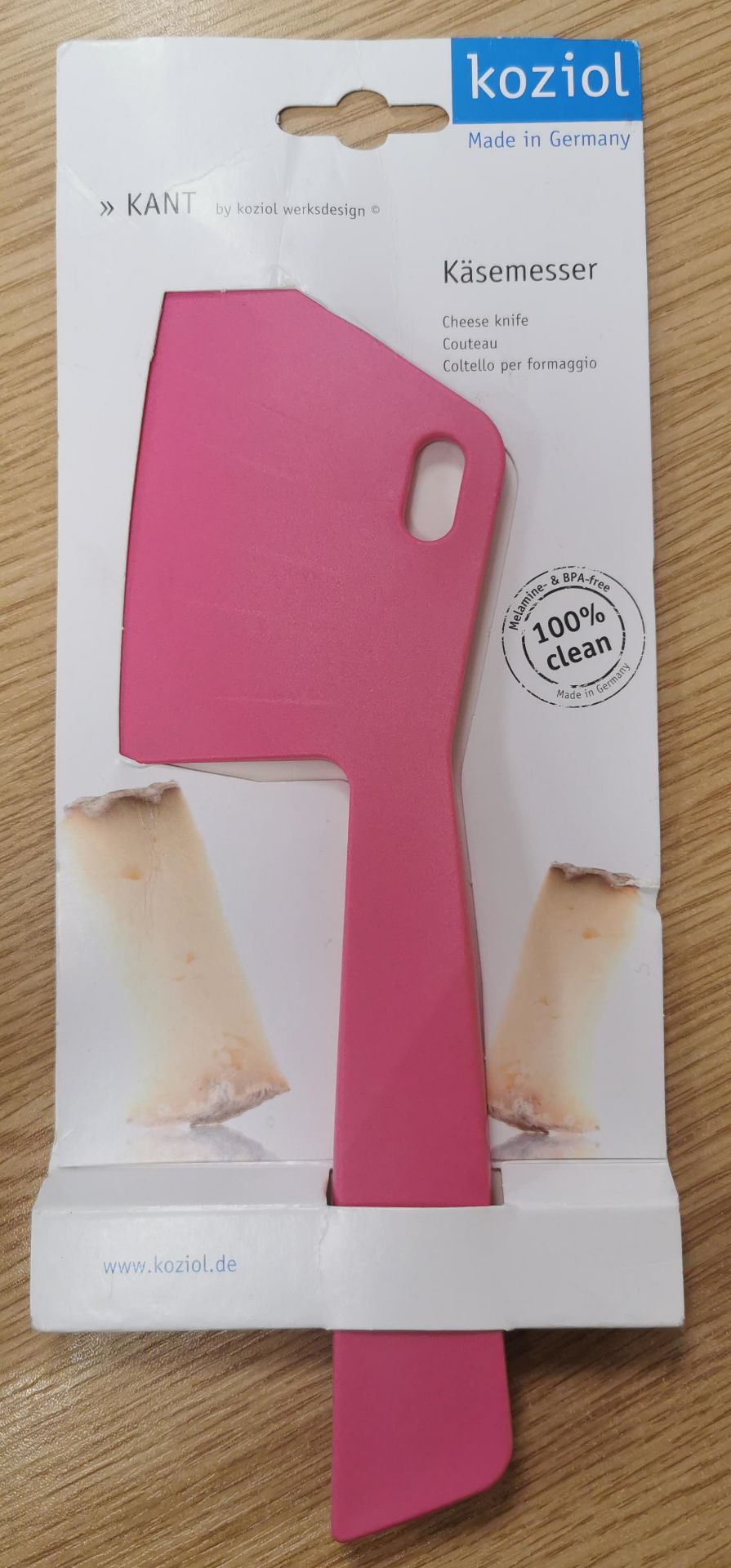 300 x Kozial Cheese Knife | Pink