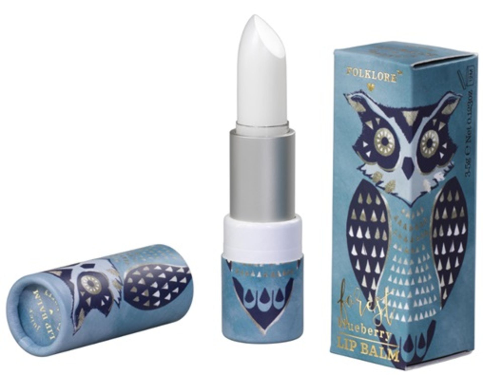 500 x Various Folklore Lip Balm | 3.5g | Total RRP £2,995