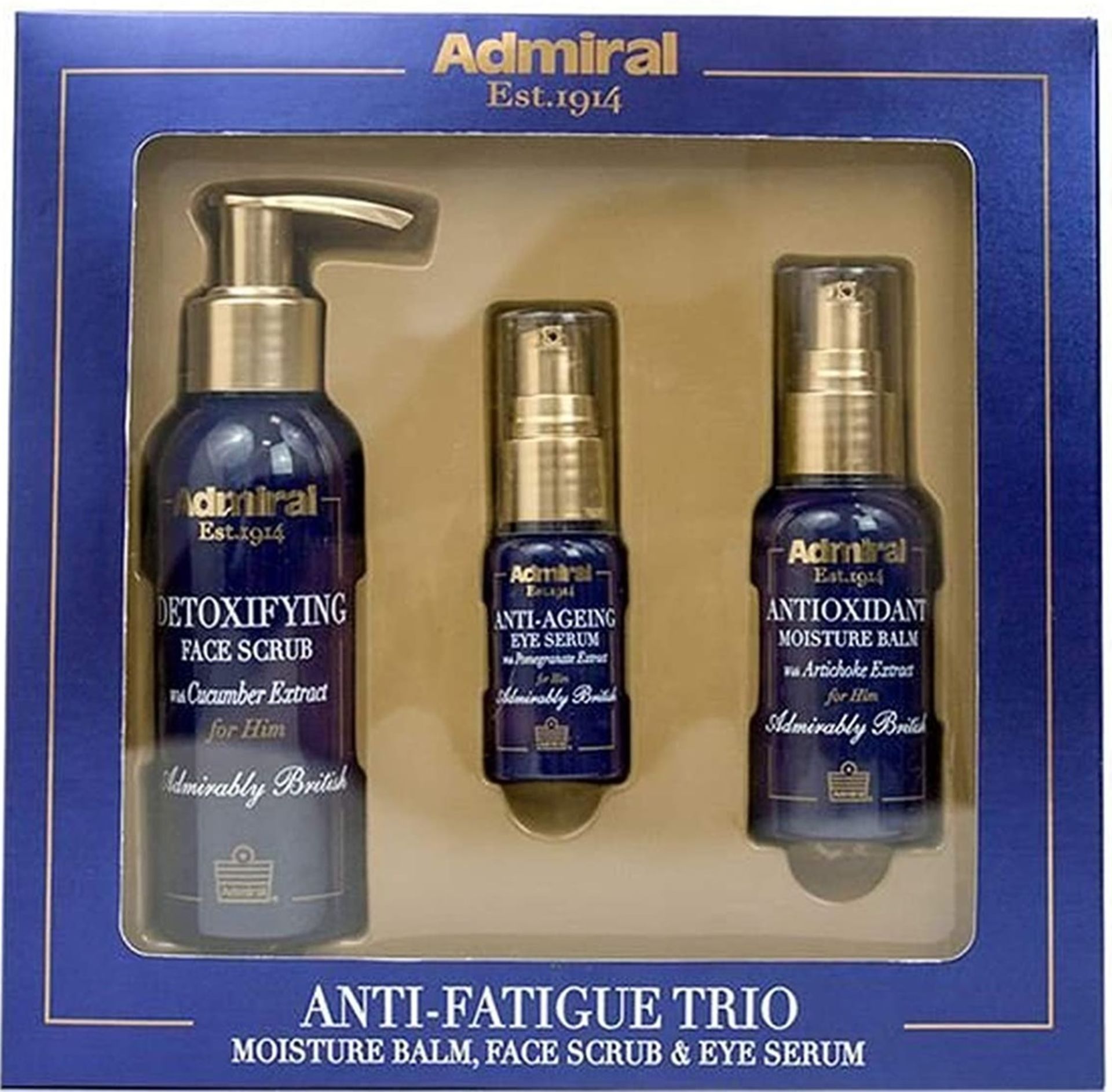 100 x Admiral Anti Fatigue Trio | Total RRP £2,595