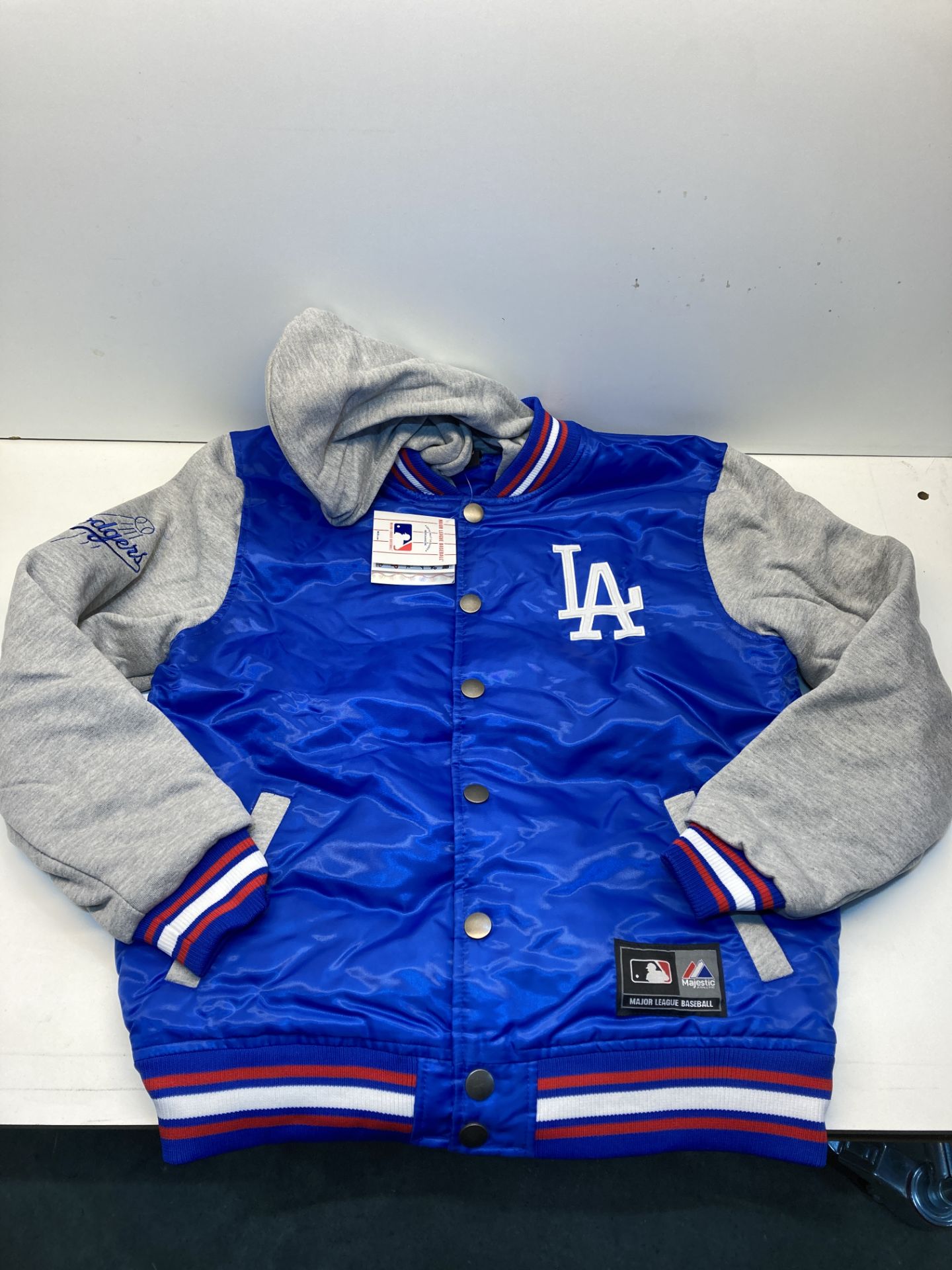 Majestic LA Dodgers Letterman Jacket | Blue | Size: M