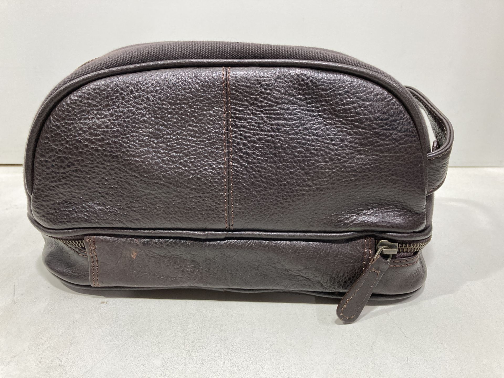 Conka London Rydal Hide Washbag | Malt Brown | RRP £50.00 - Image 3 of 5