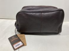 Conka London Ullswater Washbag | Malt Brown | RRP £50.00