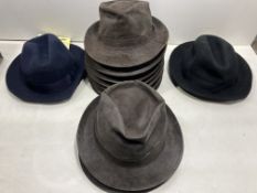 12 x Trilby Hats | As Per Description