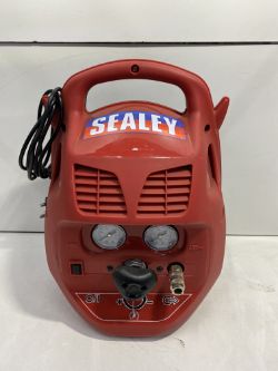 Sale of Hardware Items | Lots Incl: Sealey Compressor and Heaters, DeWalt Tools, Door Furniture, Welding Wire, and more | Ends 03 March 2021
