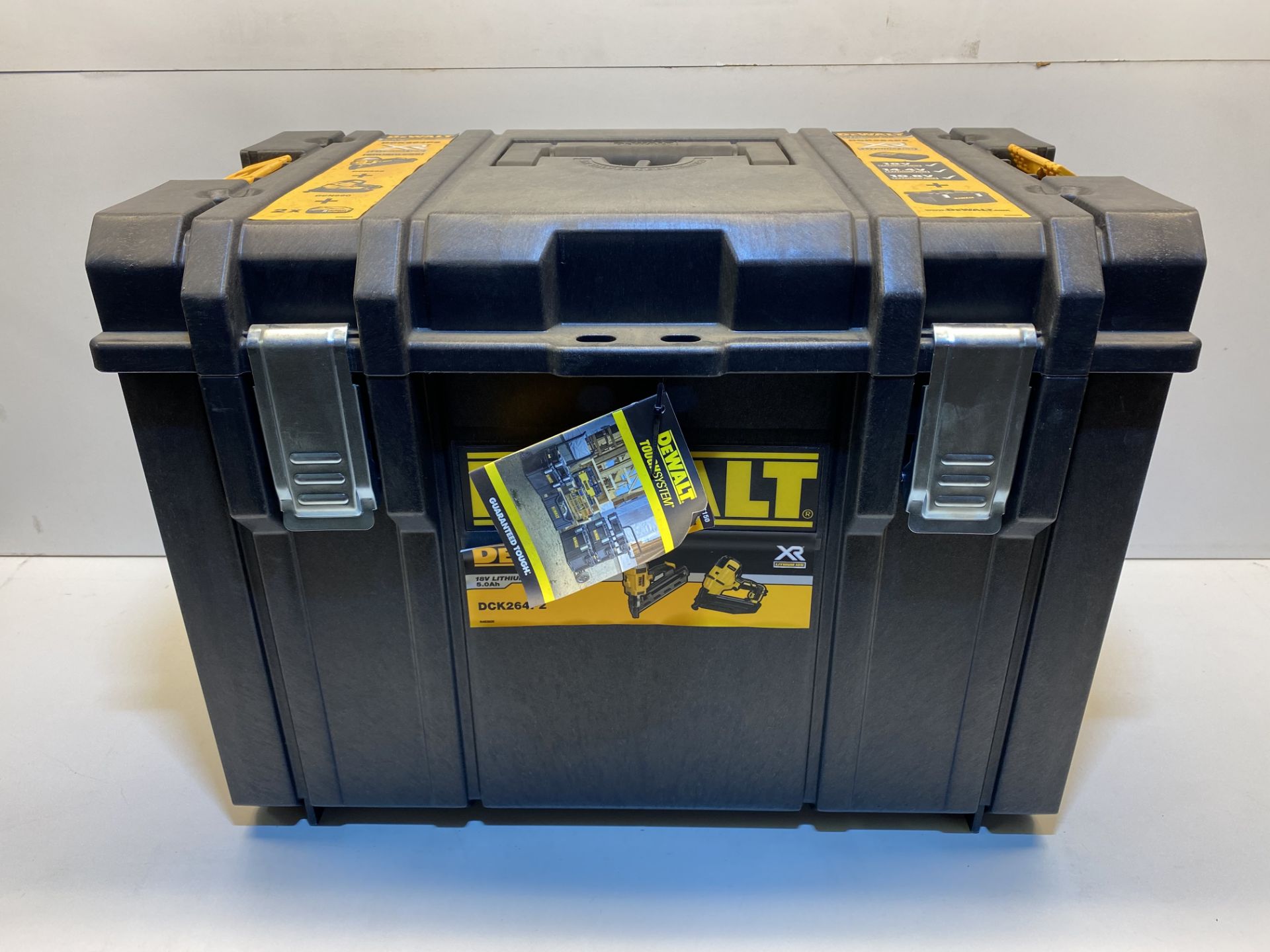 DEWALT DCK264P2 18V XR Brushless Nail Gun Twin Kit T-STACK | Case Only! | Nail Guns Not Included