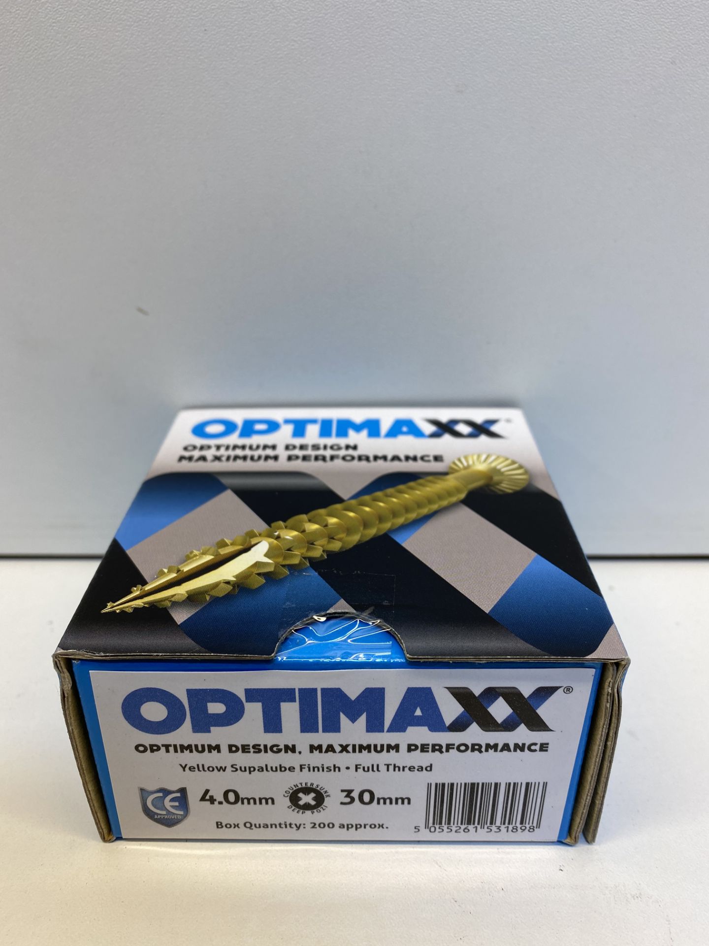 Optimaxx Wood Screw Selection in Case + Tape Measure - Image 10 of 12