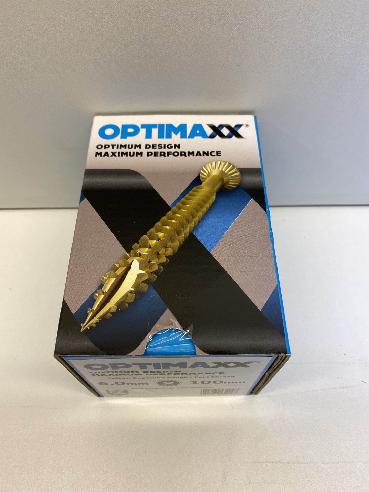 Optimaxx Wood Screw Selection in Case + Tape Measure - Image 5 of 12