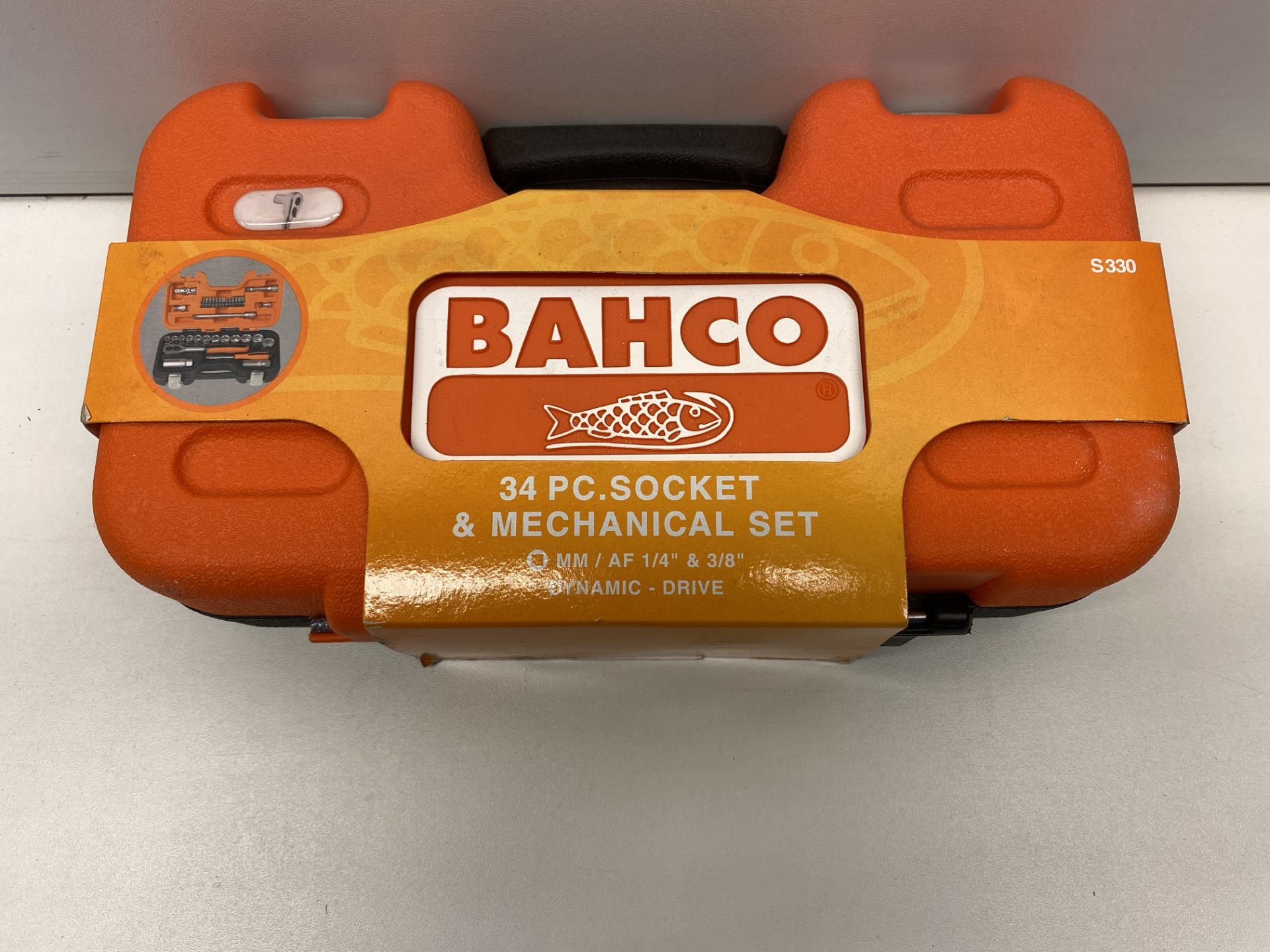 Bahco S330 34 Piece Socket & Mechanical Set | RRP £32.99