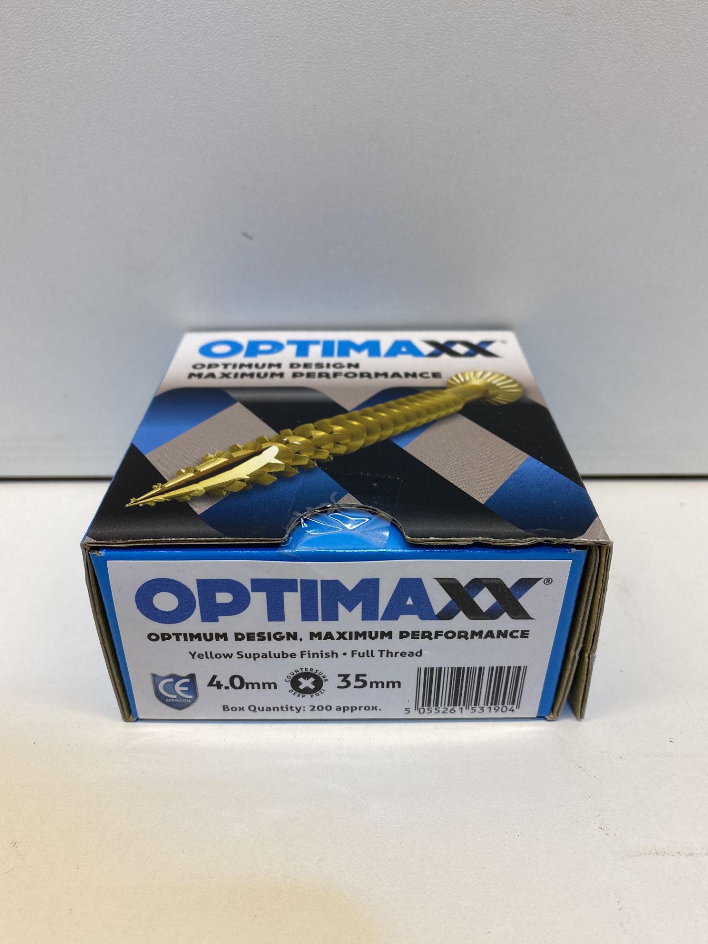 Optimaxx Wood Screw Selection in Case + Tape Measure - Image 11 of 12