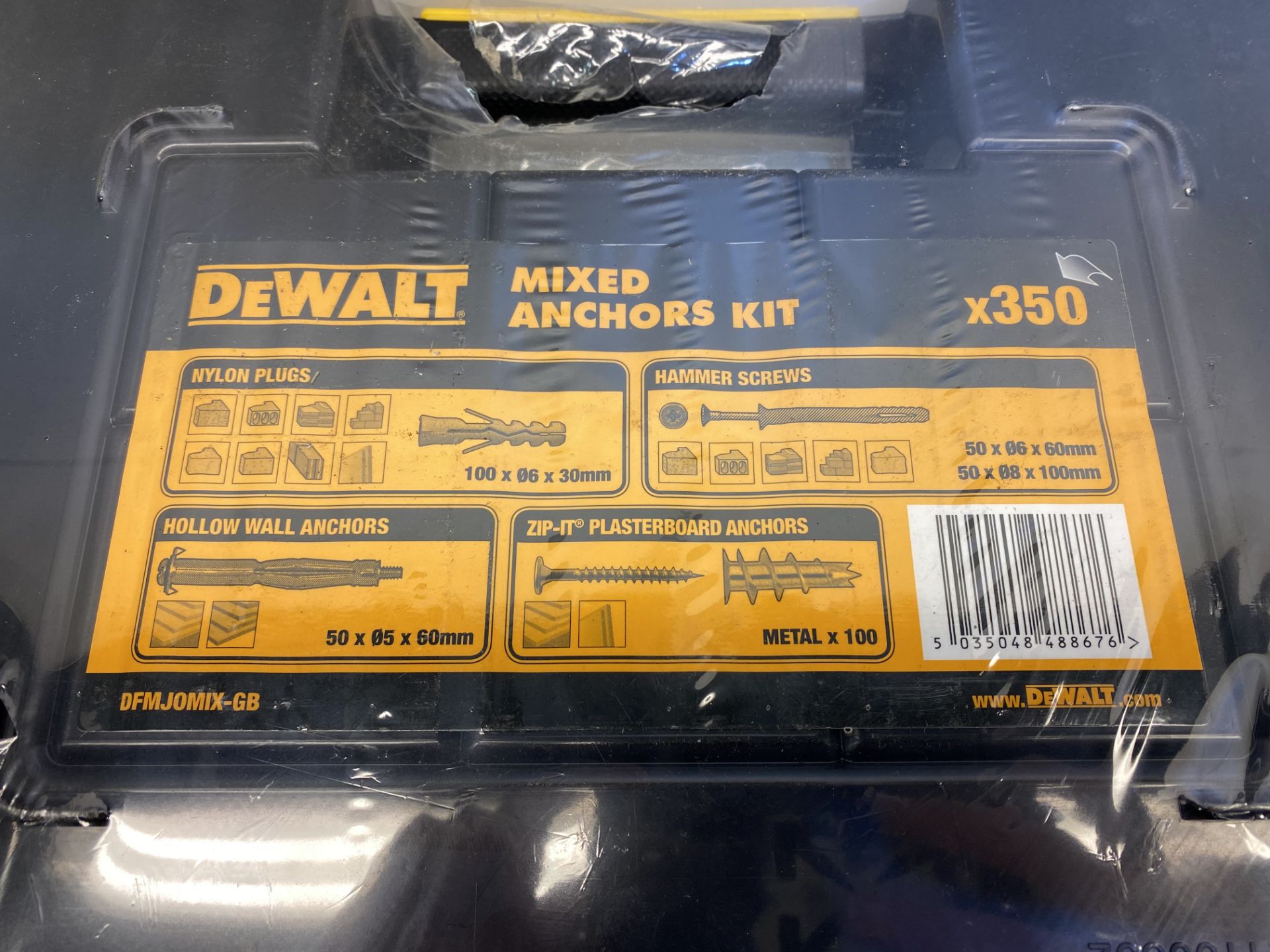 2 x Dewalt DFMJOMIX-GB Mixed Anchors Kit - Image 5 of 5