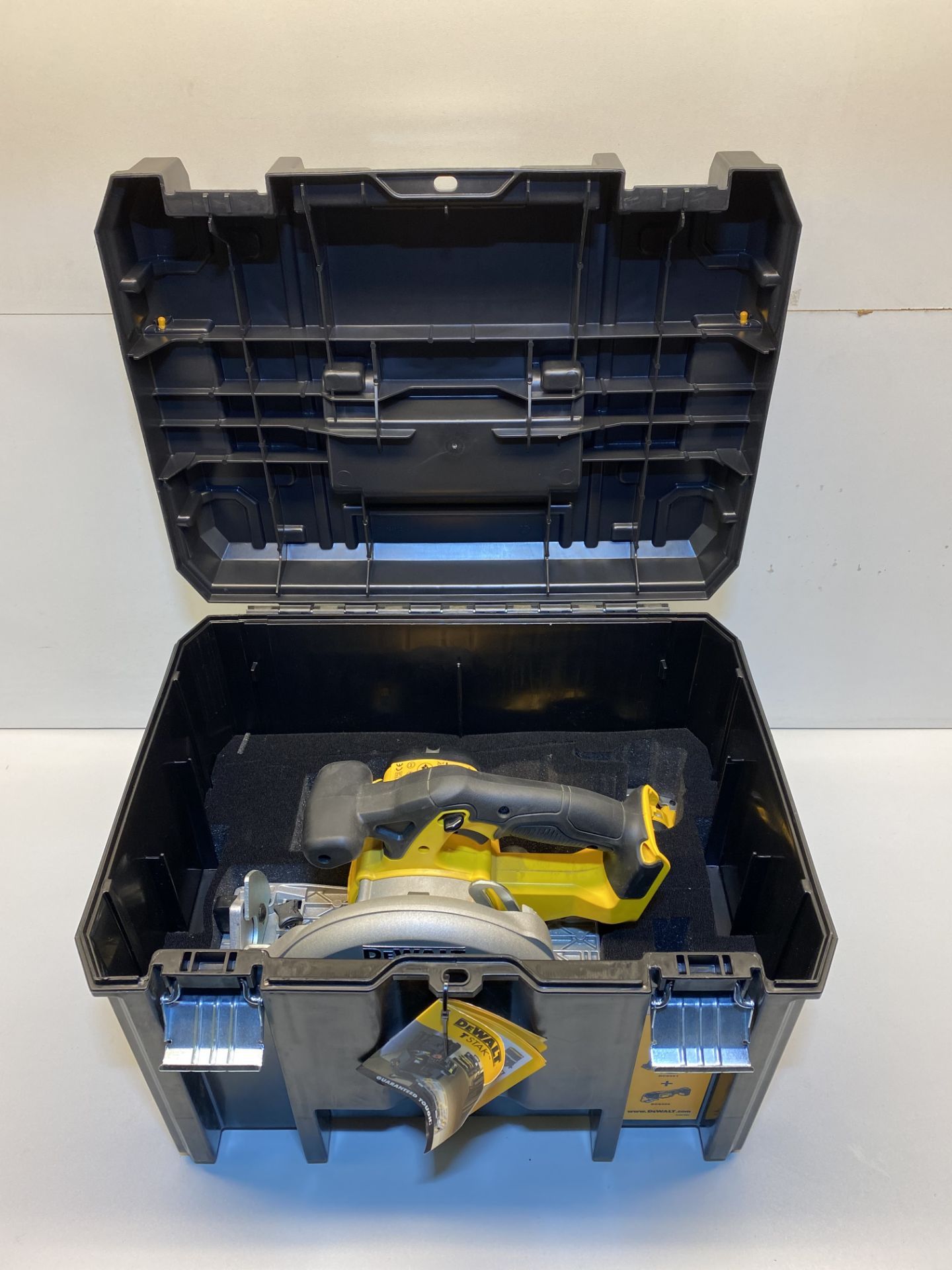 Dewalt Xr 18V Dcs391 Circular Saw & Dcs355 Multi Tool Bare Units + Deep Tstak - Image 2 of 11