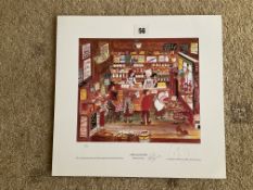 Francis Lennon Signed Artists Print | Open All Hours