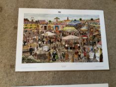 Lewis C Bennett Signed Artist Print | “The Fairground”