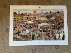 Lewis C Bennett Signed Artist Print | “The Fairground”