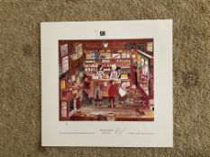 Francis Lennon Signed Artists Print | Open All Hours