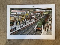 Lewis C Bennett Signed Artist Print | Away Day