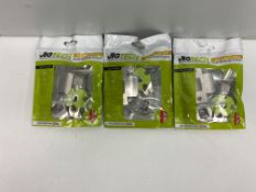 3 x Jigtech SNP 57mm Smart Passage Latches