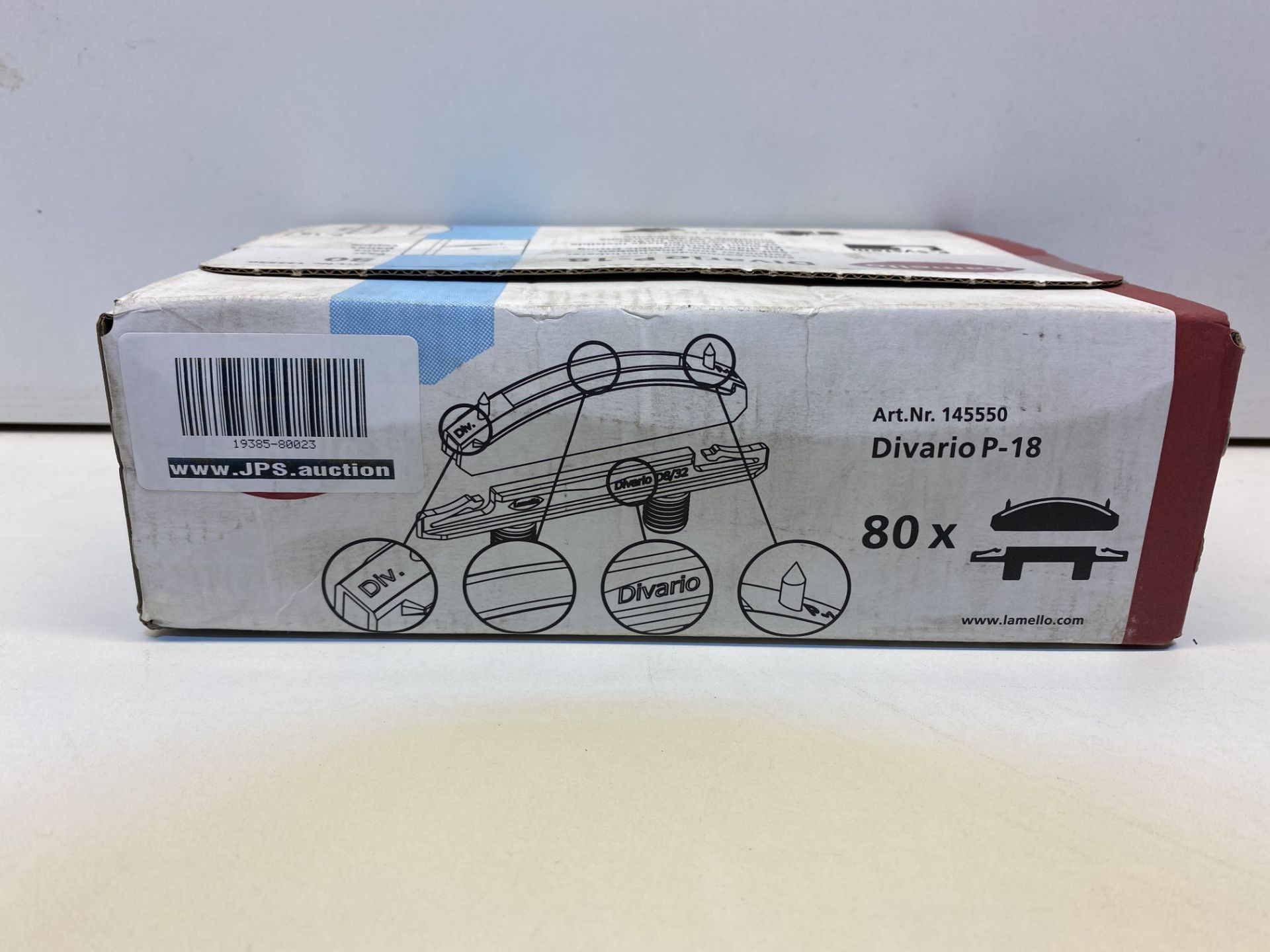 2 x Boxes Of Lamello Divario P-18 connectors (Boxes Of 80) Blue - Image 5 of 5