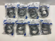 8 x Jubilee 4XMS Hose Clip M/s 4 X 85mm | 10 pcs p/p