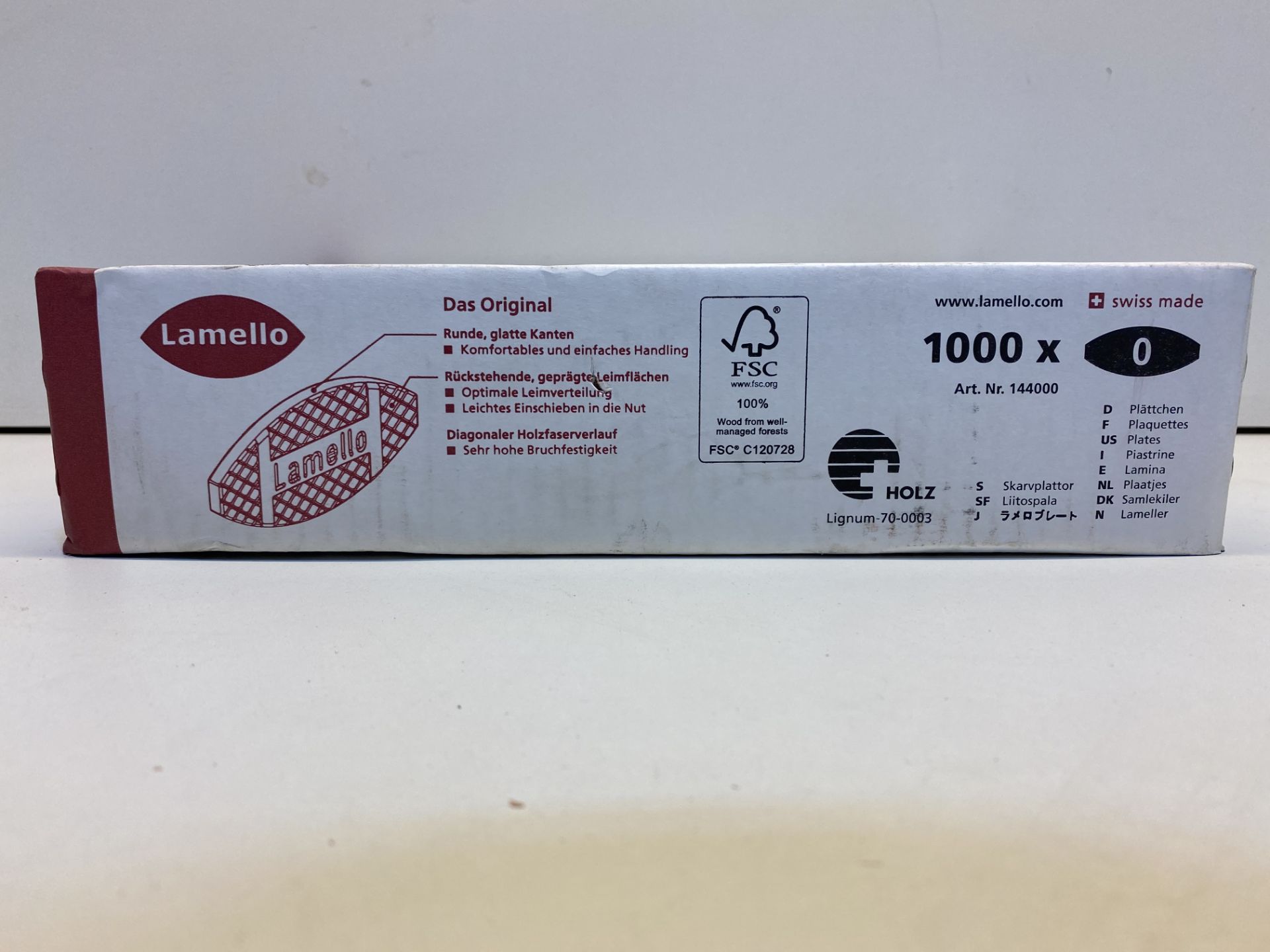2 x Lamello Biscuits - Size 0 (Box of 1,000) - Image 5 of 5
