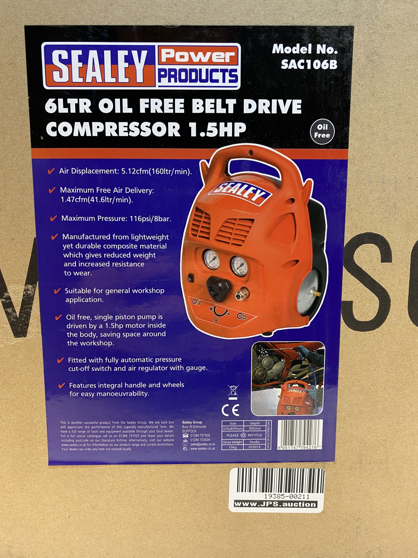 Sealey Compressor | SAC106B