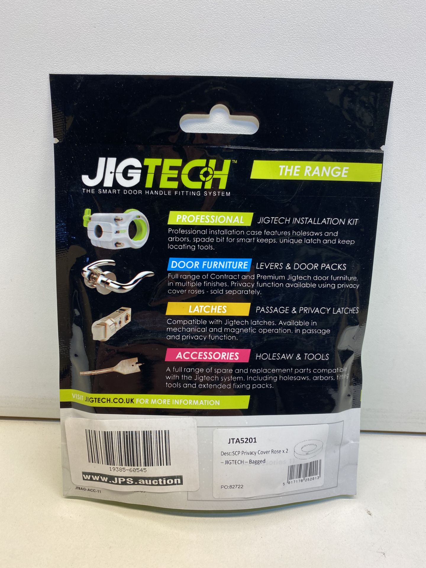 5 x pairs Jigtech JTA5201 Scp Privacy Cover Rose - Image 3 of 3