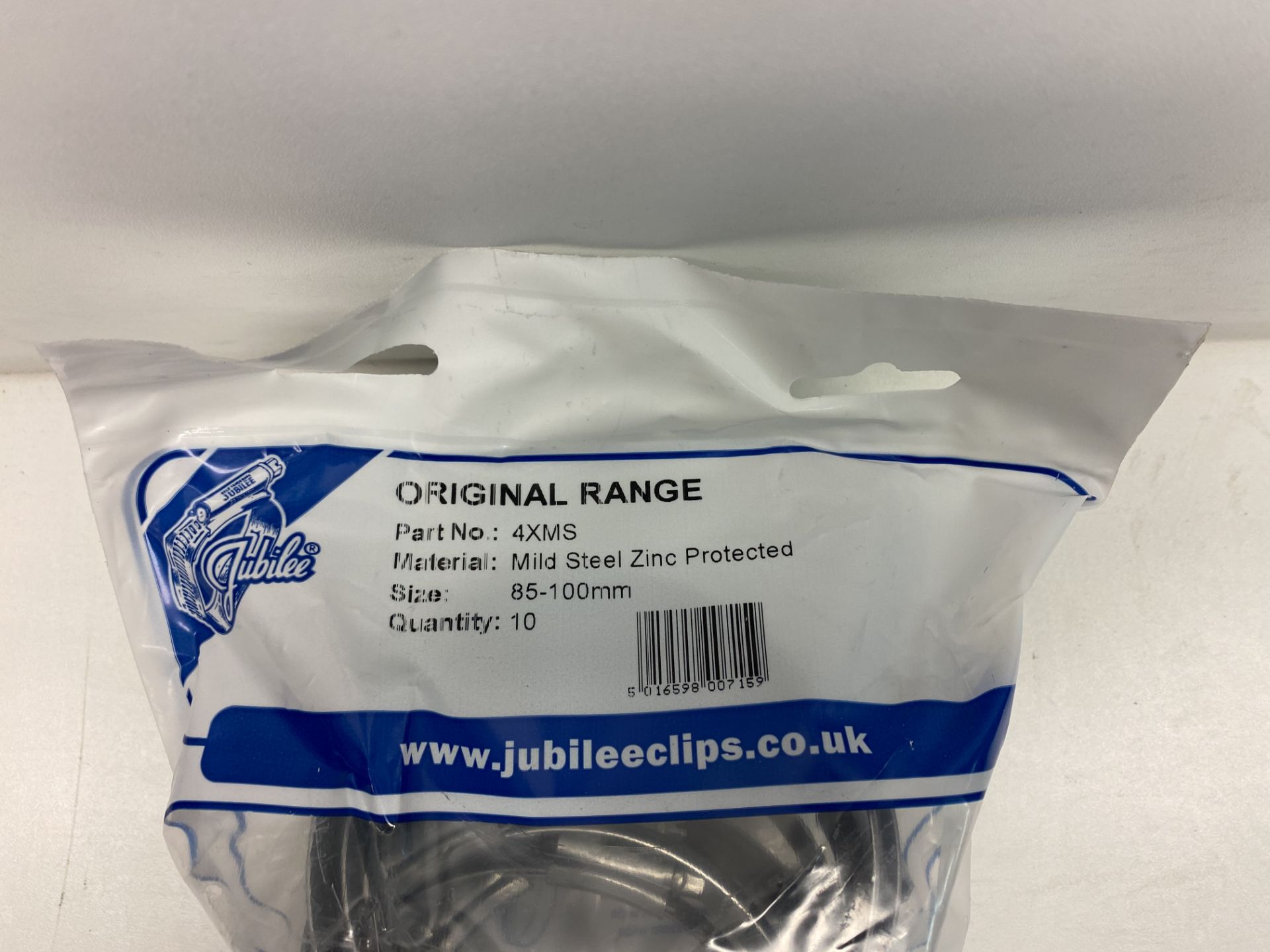 8 x Jubilee 4XMS Hose Clip M/s 4 X 85mm | 10 pcs p/p - Image 3 of 4