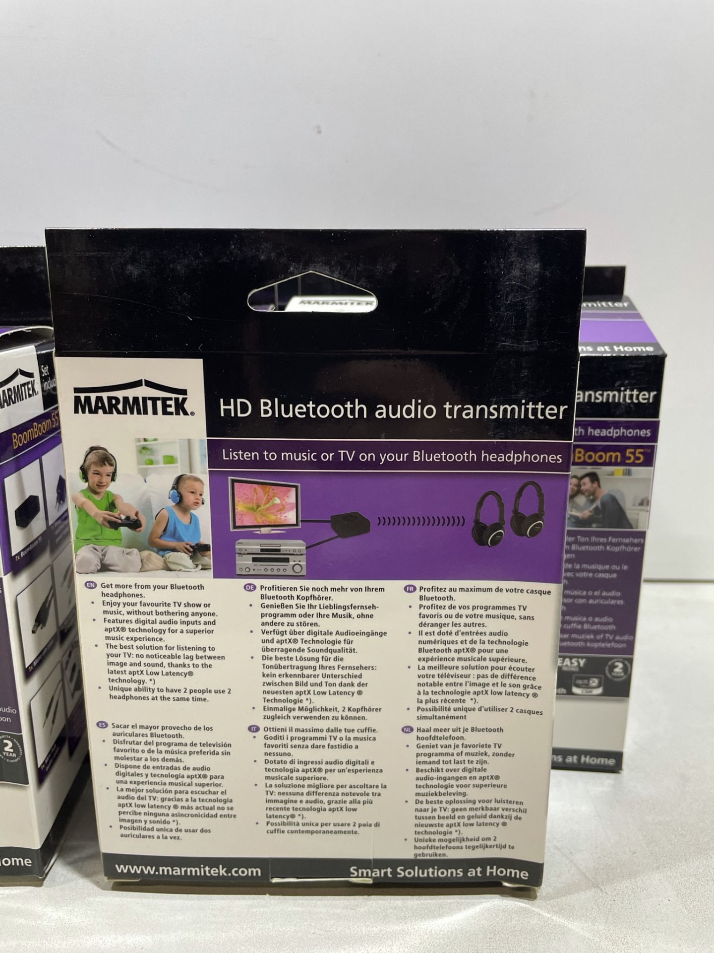 10 x Marmitek HD BoomBoom 55 Bluetooth Audio Transmitters - Image 5 of 5