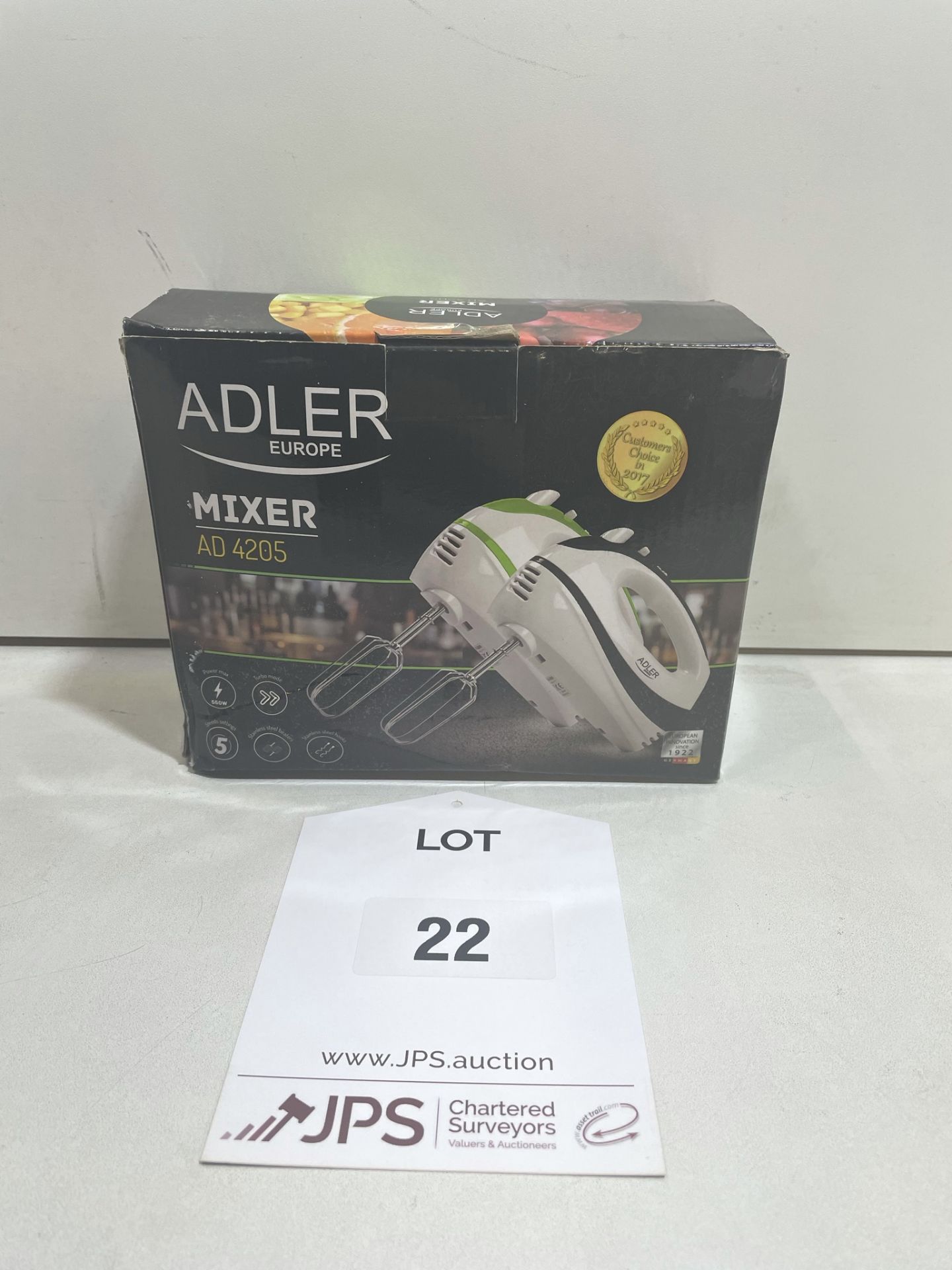 Adler Europe AD4205 Handheld Electric Mixer