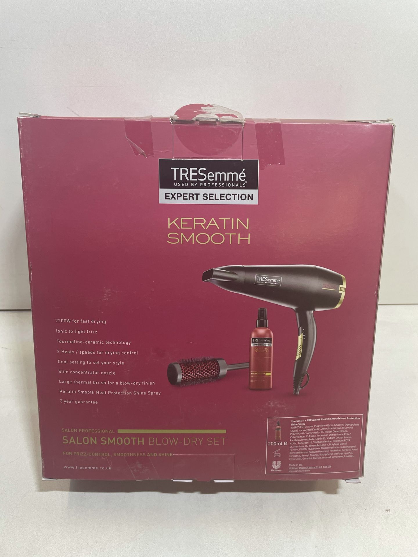 TRESemme Keratin Smooth Salon Smooth Blow Dry Set - Image 2 of 2