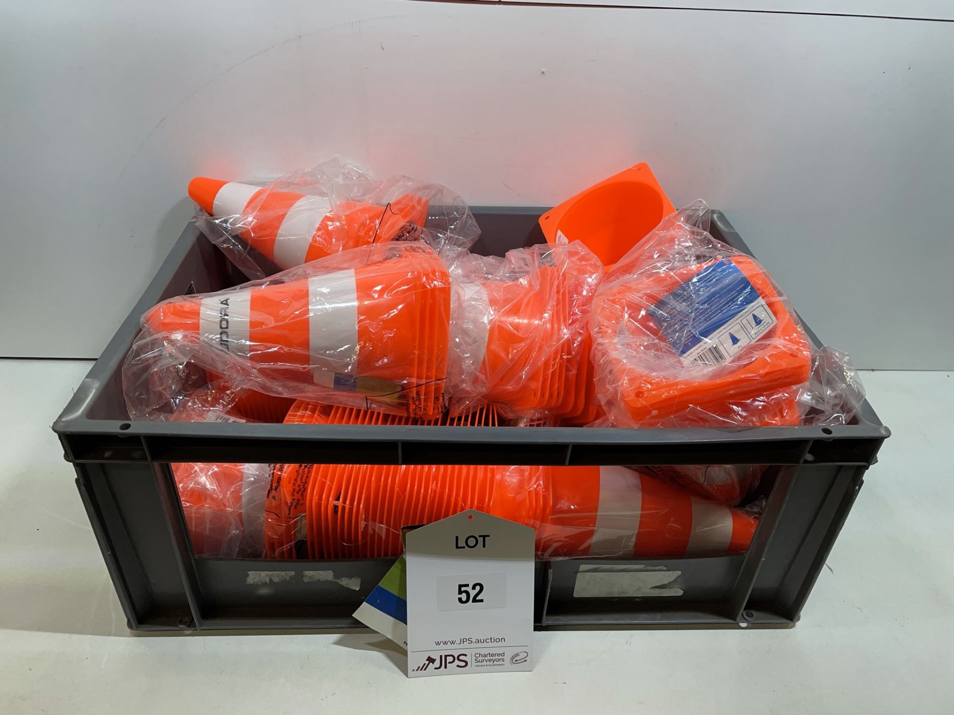 Approximately 60 x Hudor Orange Training Cones - Image 2 of 6