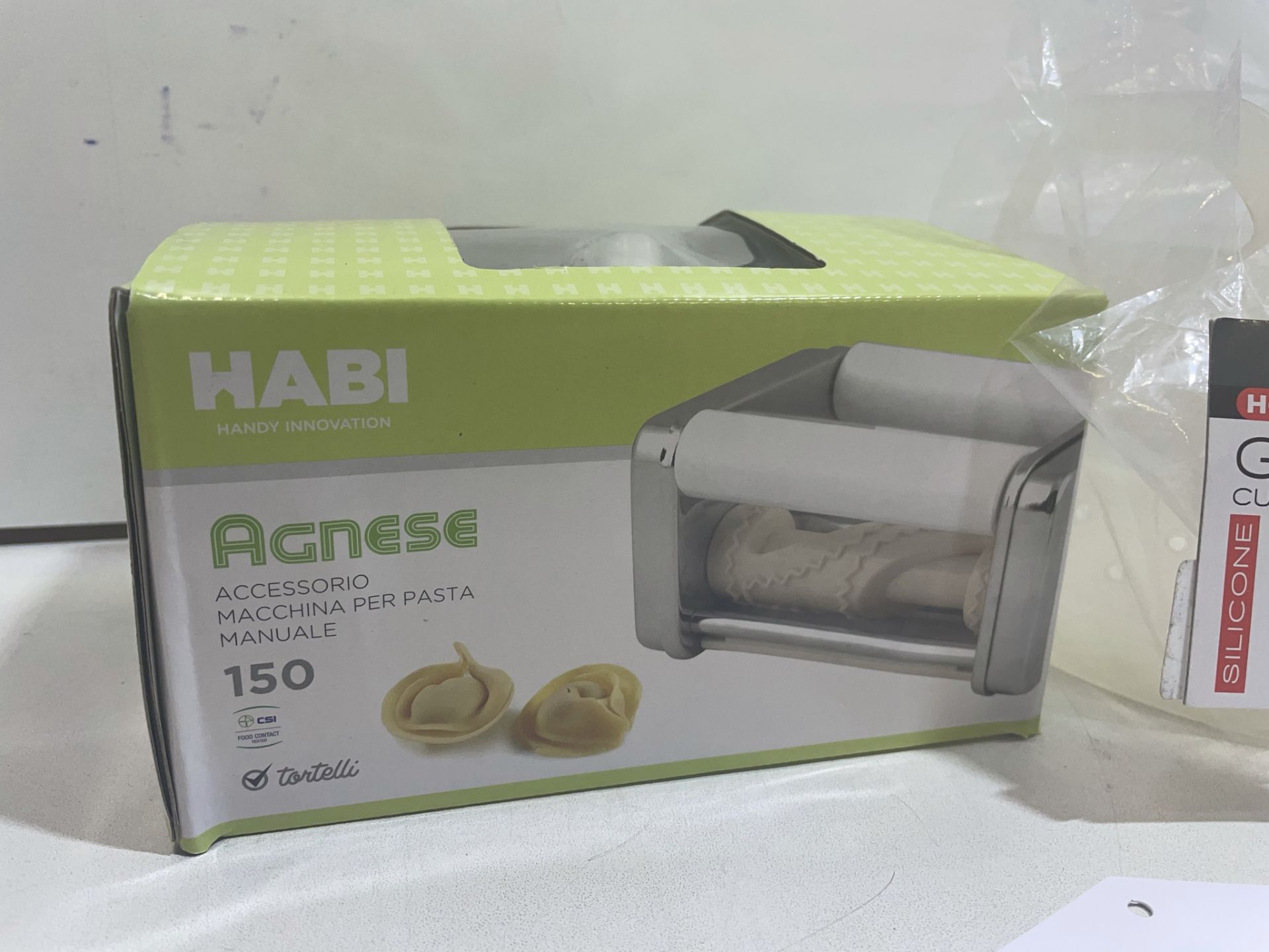 Agnese Manual Pasta Machine w/ Ghost Silicone Food Boiler