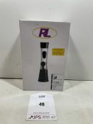 RL Electric Lava Lamp in Black