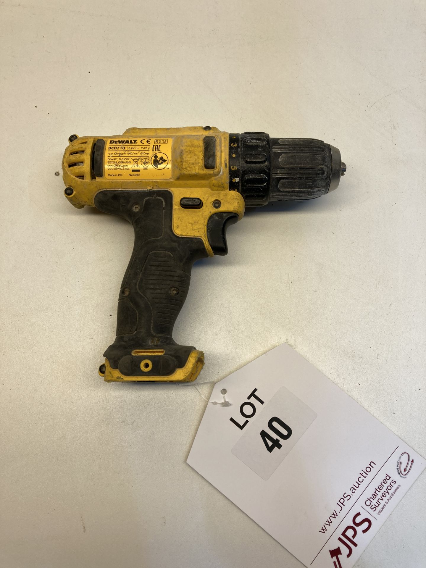 DeWalt DCD710 Cordless Drill | 10.8v - Image 2 of 3