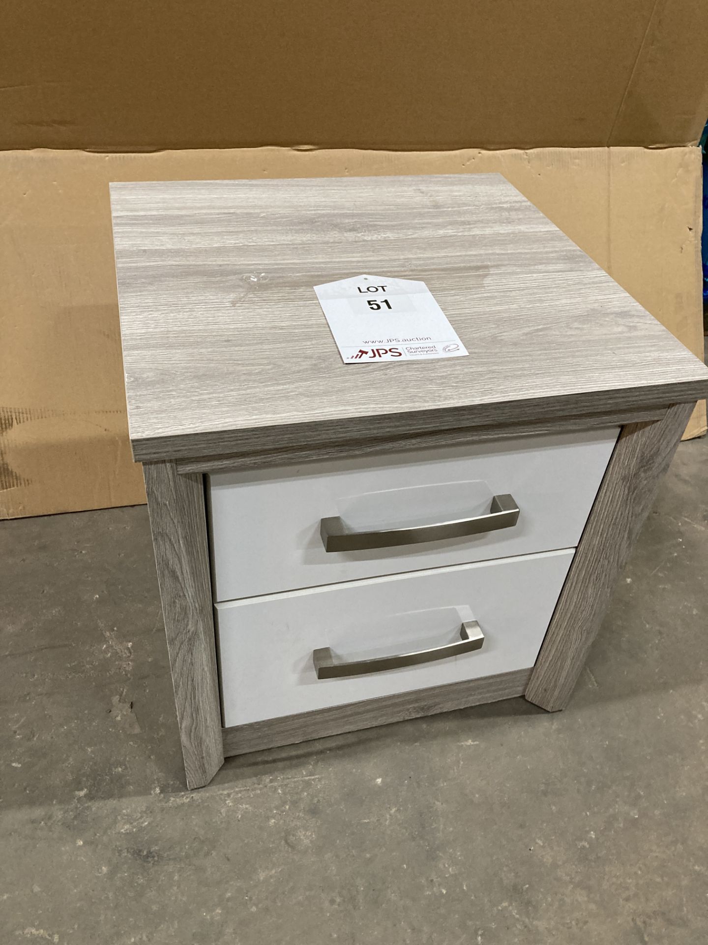 Bedside Cabinet W/ 2 Soft-Close Doors