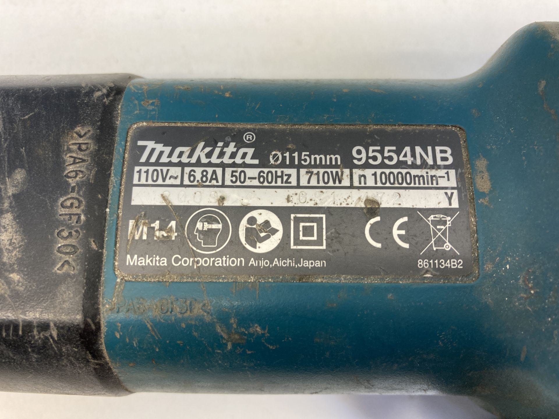 Makita Angle Grinder | 9554NB - Image 4 of 4