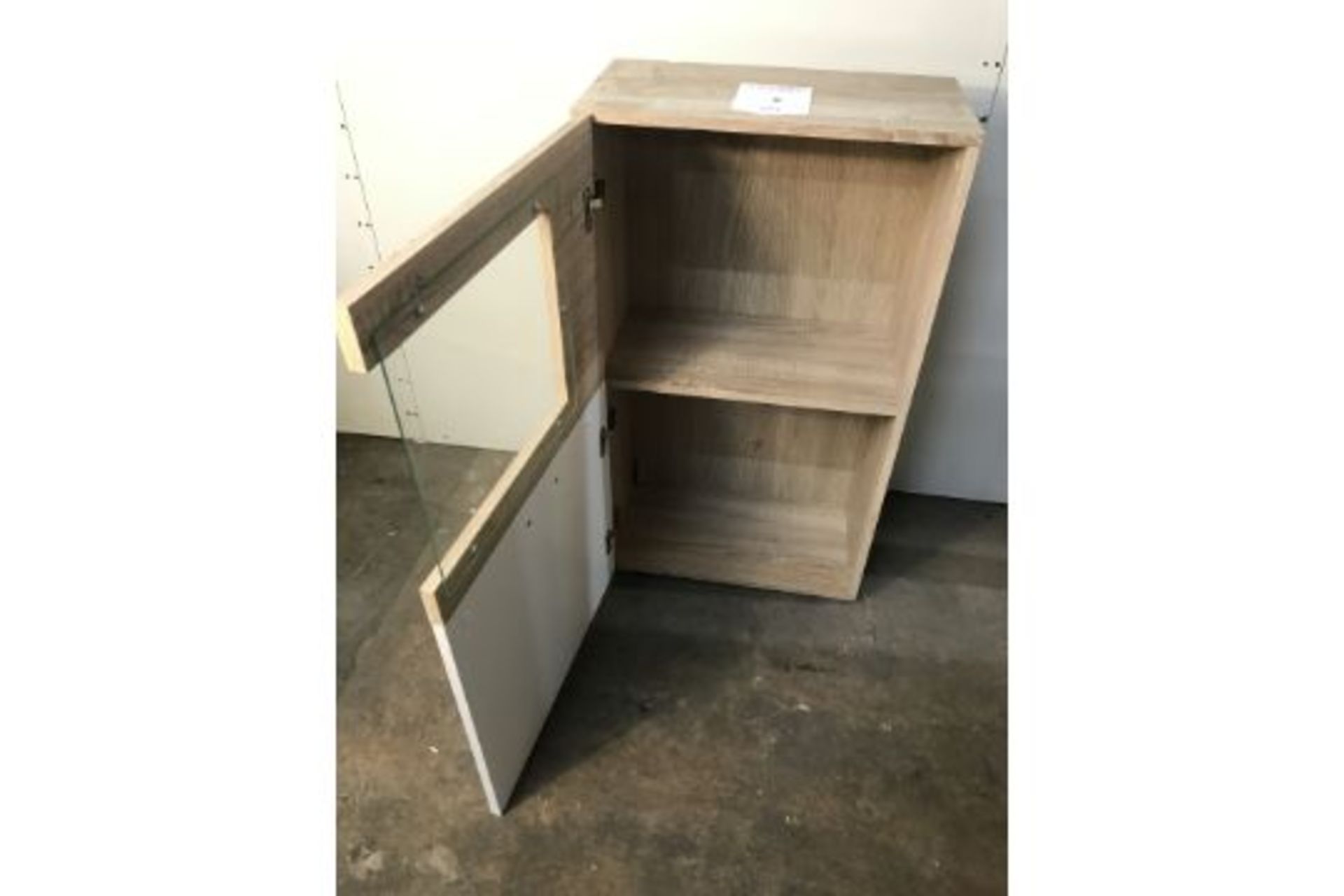 Small Cabinet with Glass Door and Shelf - Image 2 of 5