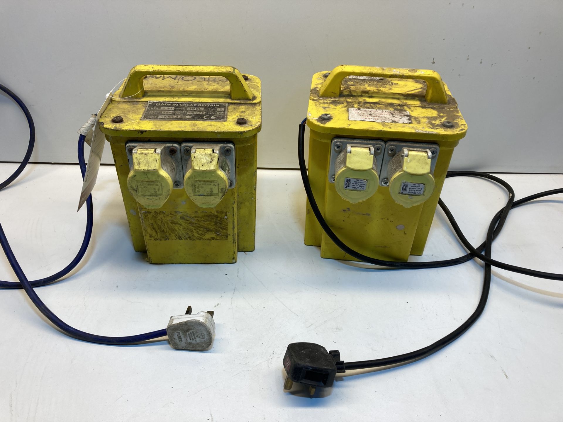 2 x Transformers for 3-Phase Appliances | 240v - 110v