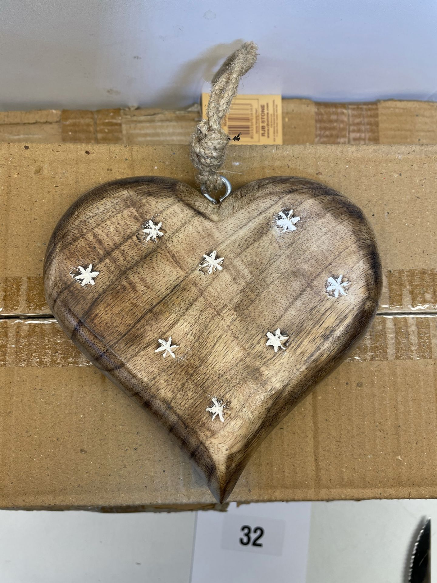 3 x Boxes Verona Hanging Hearts | 6 pcs per box