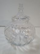 2 x Twist Storage Jar with Lid