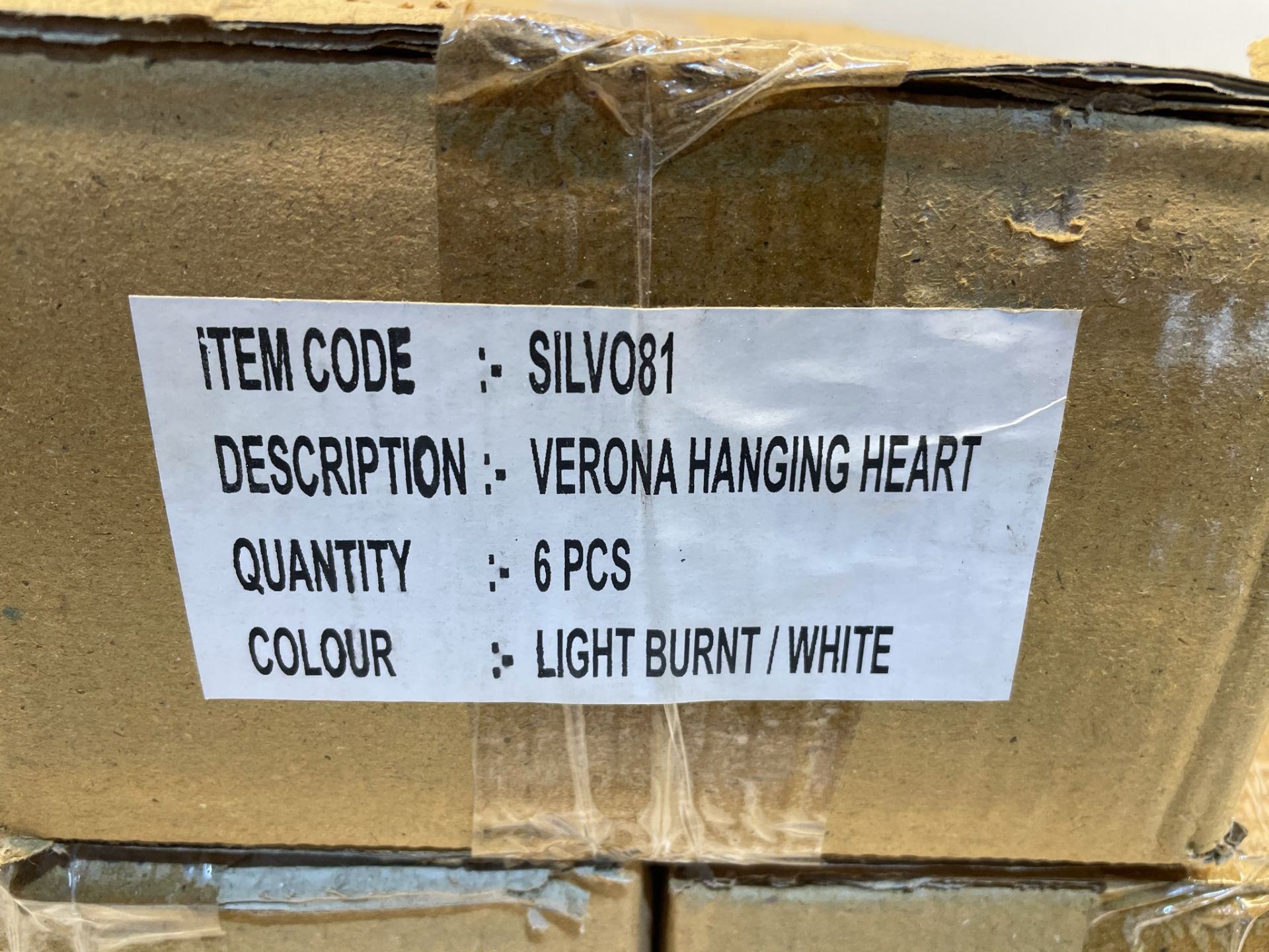 3 x Boxes Verona Hanging Hearts | 6 pcs per box - Image 3 of 3