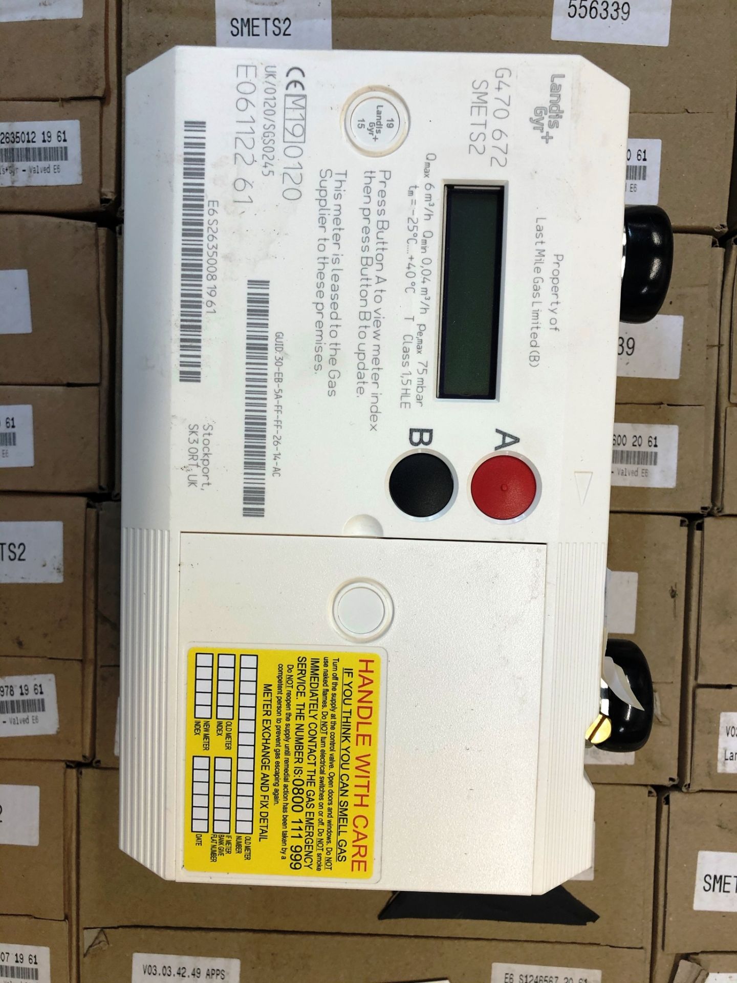 9 x Landis & Gyr G470 Valved E6 Domestic Smart Meter - RRP£540 - Image 2 of 3