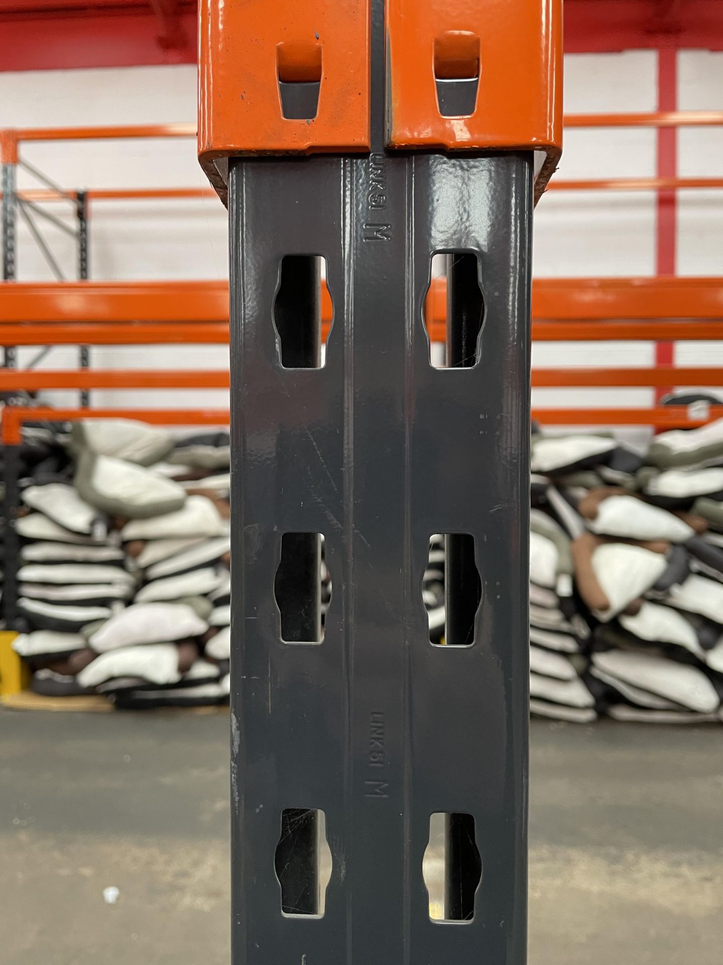 21 Bays of Link 51 Pallet Racking w/ Protection Barriers | CONTENTS NOT INCLUDED - Image 4 of 5