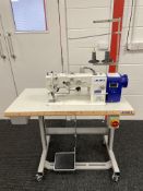 Juki DU-1481-7 1 Needle, Top & Bottom Feed Industrial Sewing Machine | YOM: 2020 | LOCATED IN MANCHE