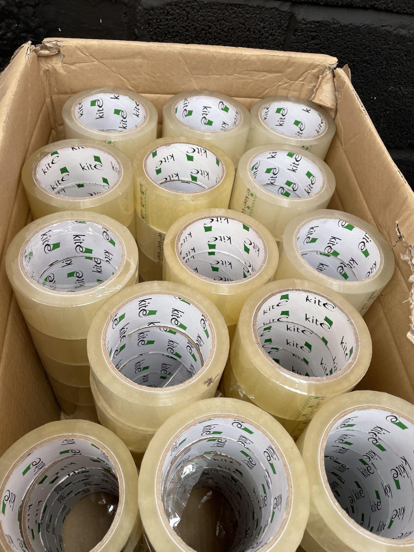 Quantity of Clear & Brown Tape | Approximately 106 Rolls - Image 2 of 3